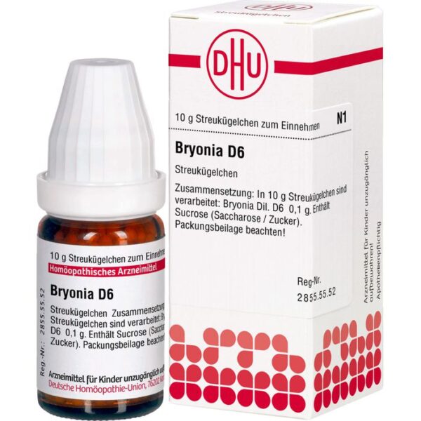 BRYONIA D 6 Globuli 10 g