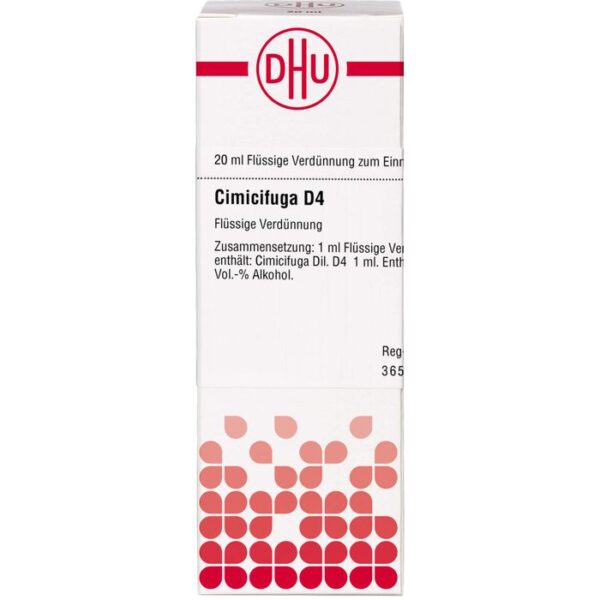 CIMICIFUGA D 4 Dilution 20 ml