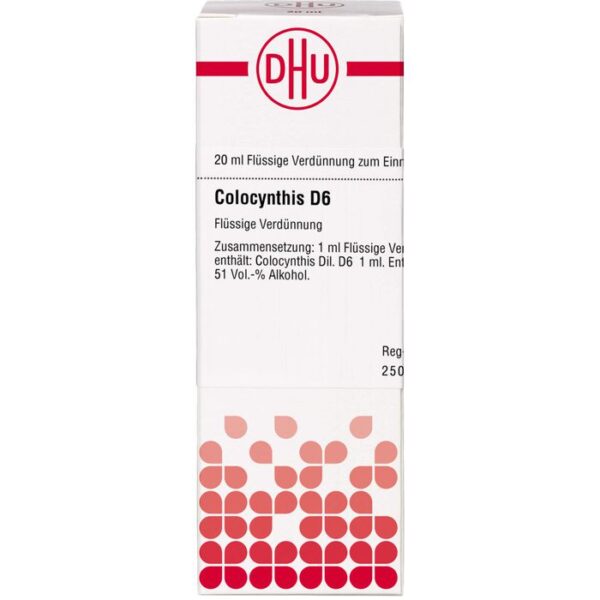 COLOCYNTHIS D 6 Dilution 20 ml