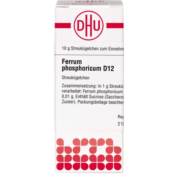 FERRUM PHOSPHORICUM D 12 Globuli 10 g