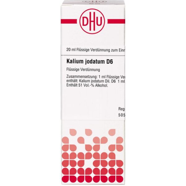 KALIUM JODATUM D 6 Dilution 20 ml