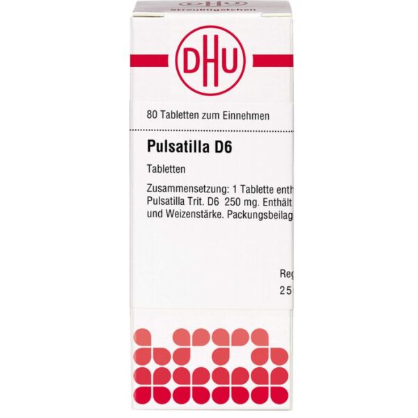 PULSATILLA D 6 Tabletten 80 St.