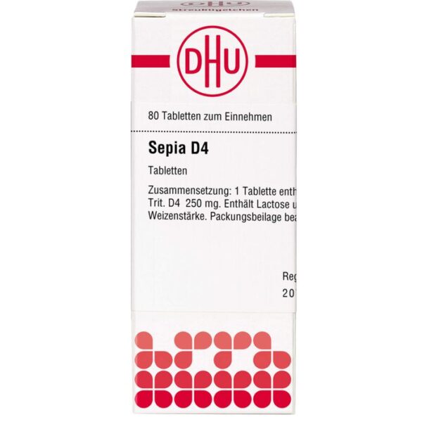 SEPIA D 4 Tabletten 80 St.