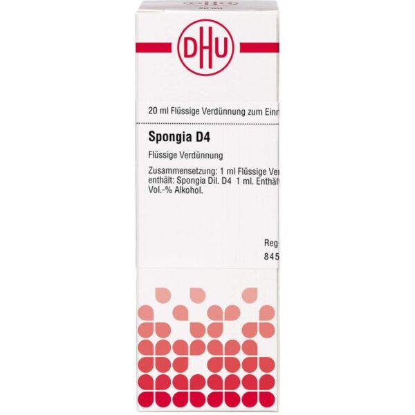 SPONGIA D 4 Dilution 20 ml