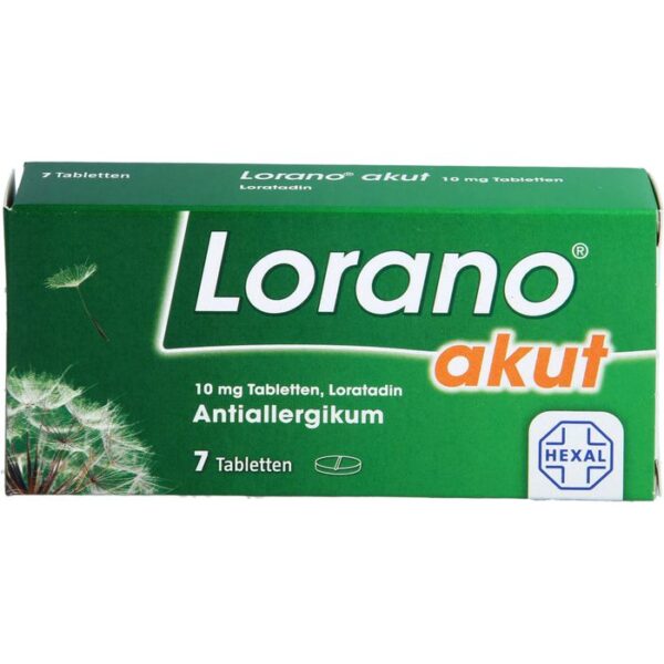 LORANO akut Tabletten 7 St.