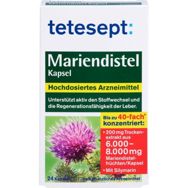 TETESEPT Mariendistel-Kapseln 24 St.