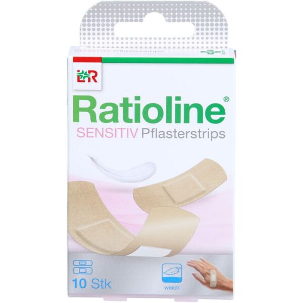 RATIOLINE sensitive Pflasterstrips in 2 Größen 10 St.