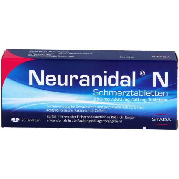 NEURANIDAL N Tabletten 20 St.