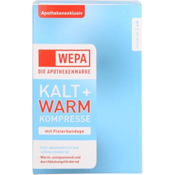 KALT-WARM Kompresse 12x29 cm mit Fixierband 1 St.