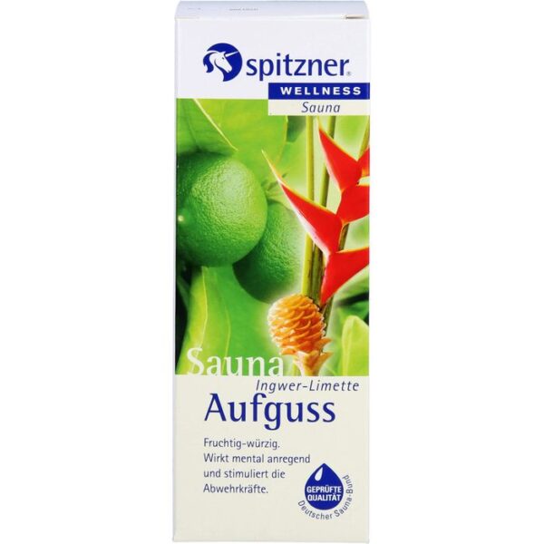 SPITZNER Saunaaufguss Ingwer Limette Wellness 190 ml