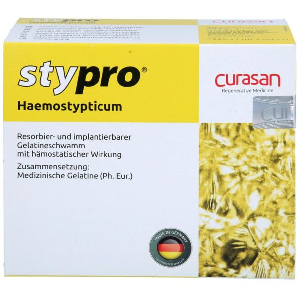 STYPRO Gelatineschwamm Cubus 10x10x10 mm 30 St.