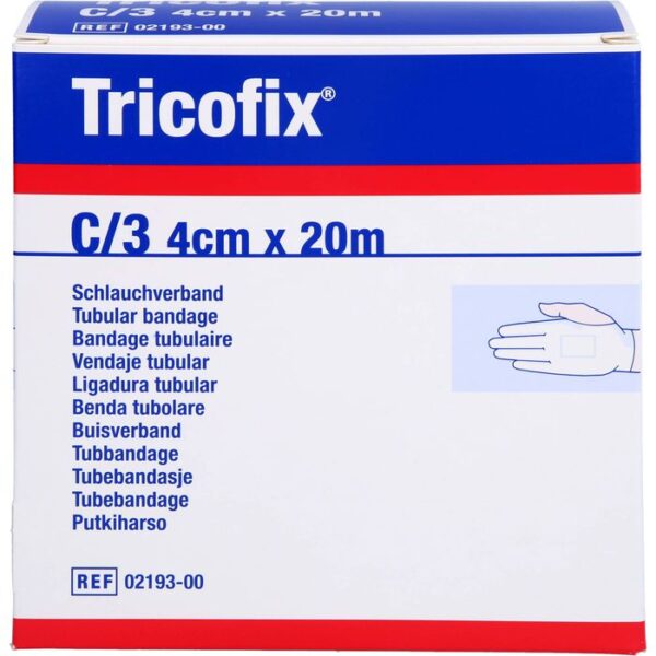 TRICOFIX Schlauchverband Gr.C 4 cmx20 m 1 St.