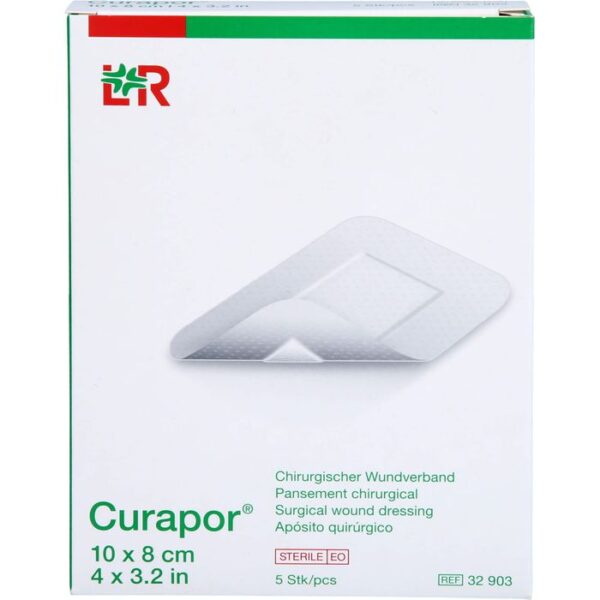 CURAPOR Wundverband steril 8x10 cm 5 St.