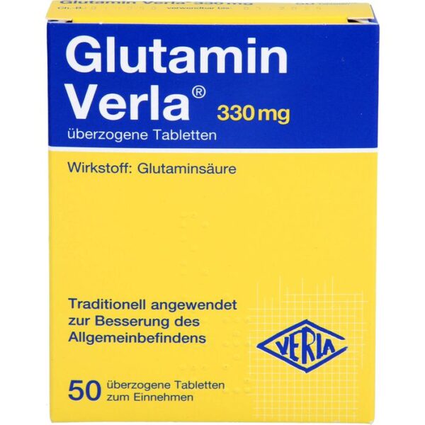 GLUTAMIN VERLA überzogene Tabletten 50 St.