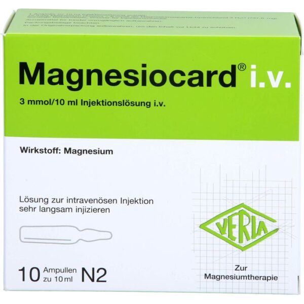 MAGNESIOCARD i.v. Injektionslösung 100 ml