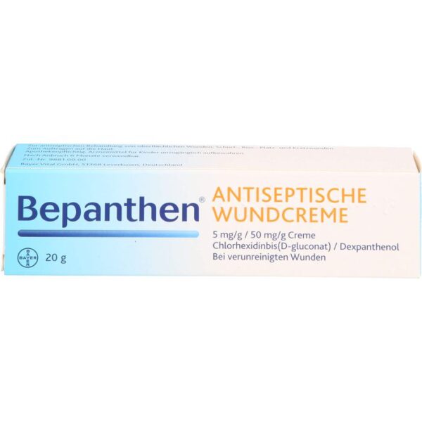 BEPANTHEN antiseptische Wundcreme 20 g