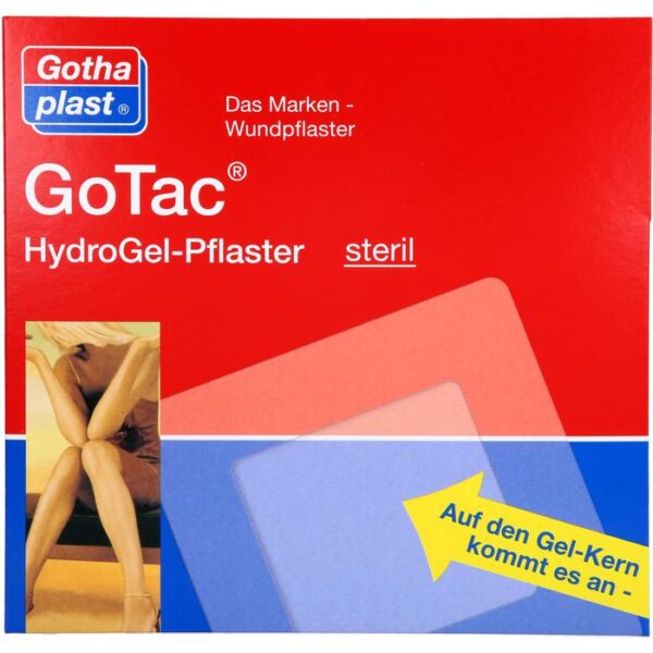 GOTAC HydroGel-Pflaster L 10x10 cm steril 1 St.