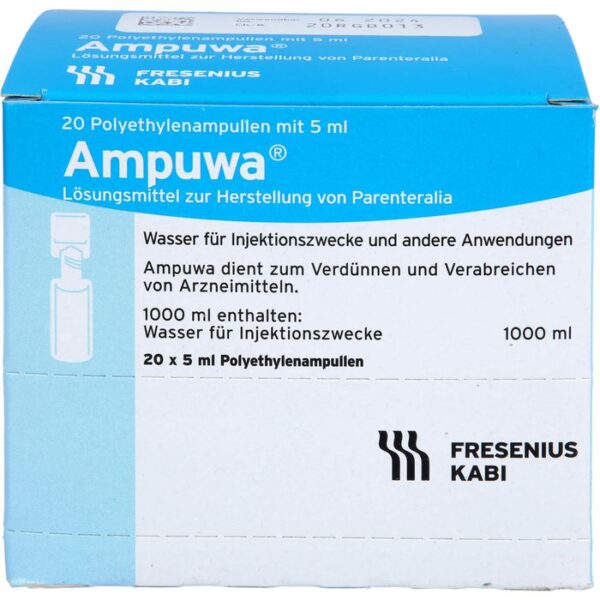 AMPUWA Plastikampullen Injektions-/Infusionslsg. 100 ml