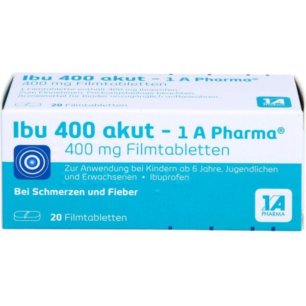 IBU 400 akut-1A Pharma Filmtabletten 20 St.