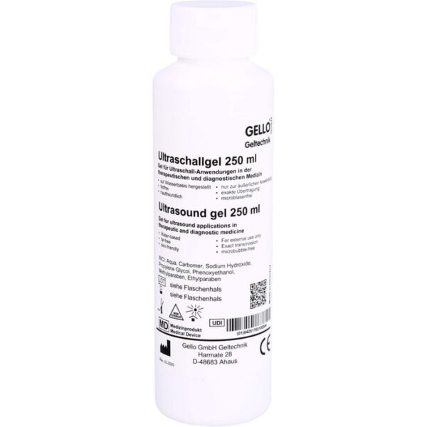 ULTRASCHALLGEL 250 ml