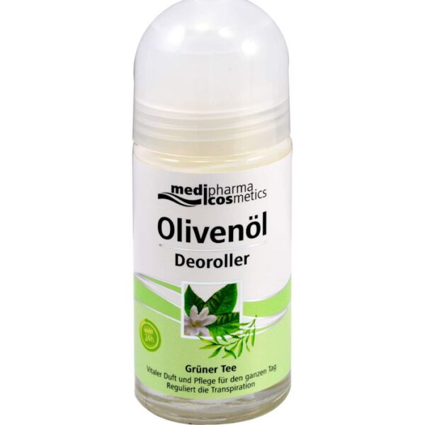 OLIVENÖL DEOROLLER grüner Tee 50 ml