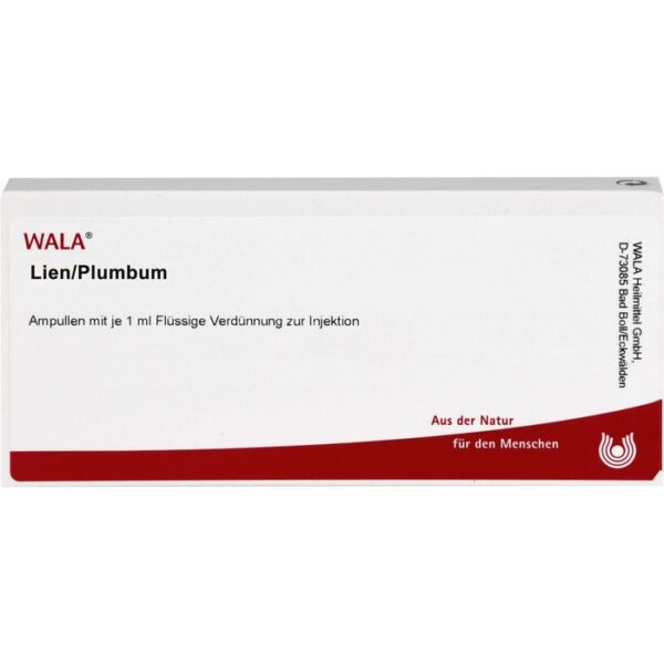 LIEN/PLUMBUM Ampullen 10 ml