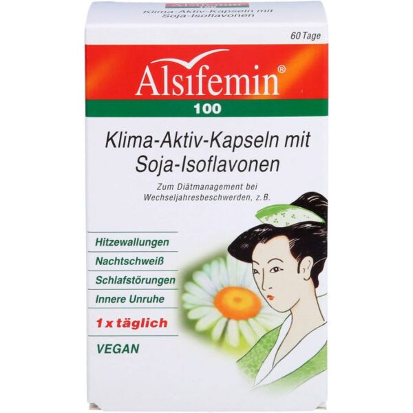 ALSIFEMIN 100 Klima-Aktiv m.Soja 1x1 Kapseln 60 St.