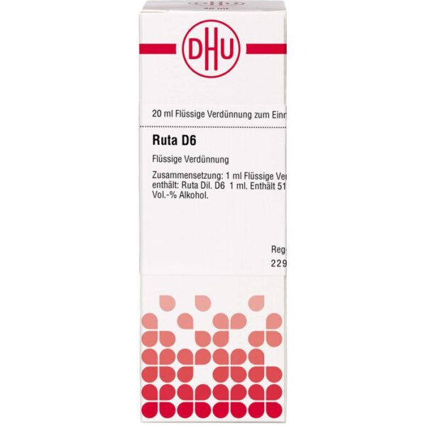 RUTA D 6 Dilution 20 ml