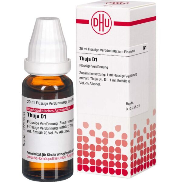 THUJA D 1 Dilution 20 ml