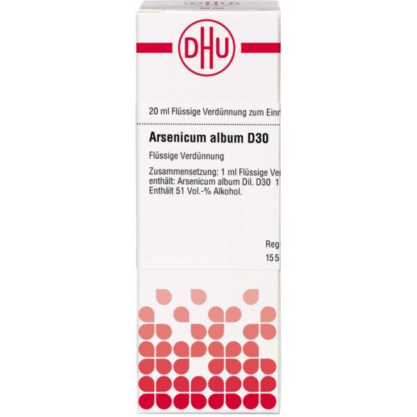 ARSENICUM ALBUM D 30 Dilution 20 ml