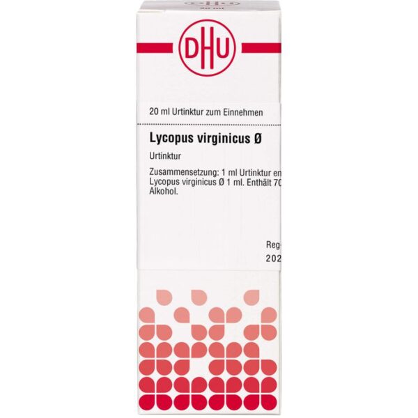 LYCOPUS VIRGINICUS Urtinktur 20 ml