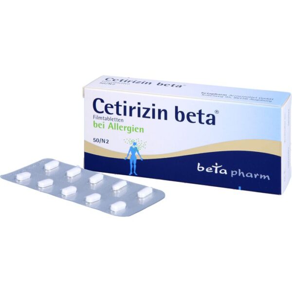 CETIRIZIN beta Filmtabletten 50 St.