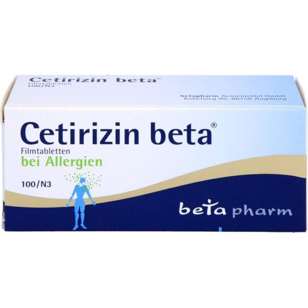 CETIRIZIN beta Filmtabletten 100 St.