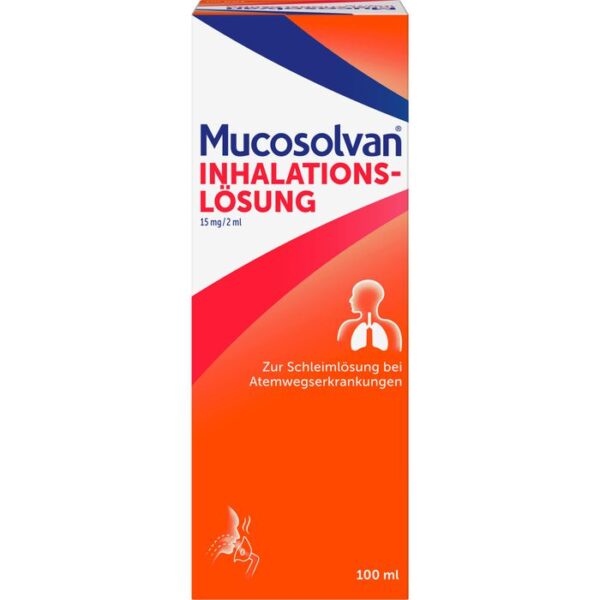 MUCOSOLVAN Inhalationslösung 15 mg Lsg.f.Vernebler 100 ml