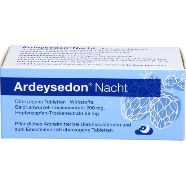 ARDEYSEDON Nacht überzogene Tabletten 50 St.