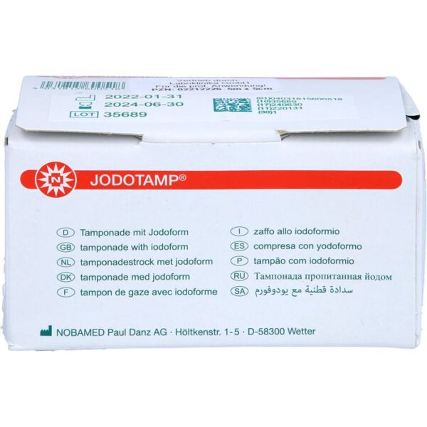 JODOTAMP Tamponadestreifen 5 cmx5 m einz.verp. 1 St.