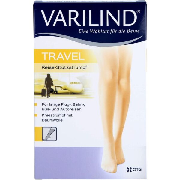 VARILIND Travel 180den AD S BW blau 2 St.