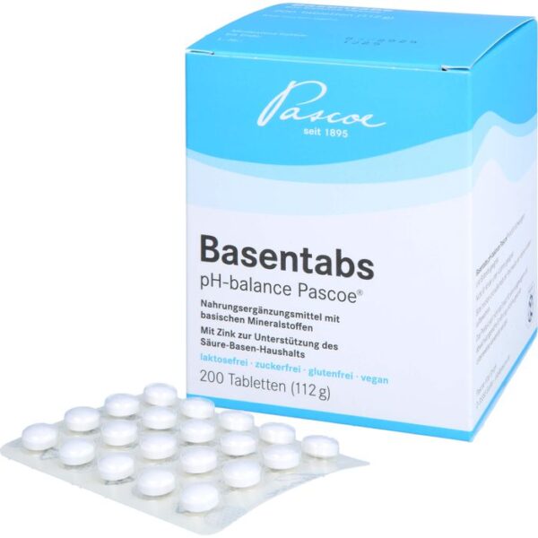 BASENTABS pH Balance Pascoe Tabletten 200 St.