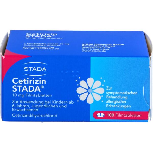 CETIRIZIN STADA 10 mg Filmtabletten 100 St.