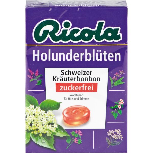 RICOLA o.Z.Box Holunderblüten Bonbons 50 g