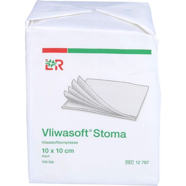 VLIWASOFT Stoma Kompressen 10x10 cm 4fach 100 St.