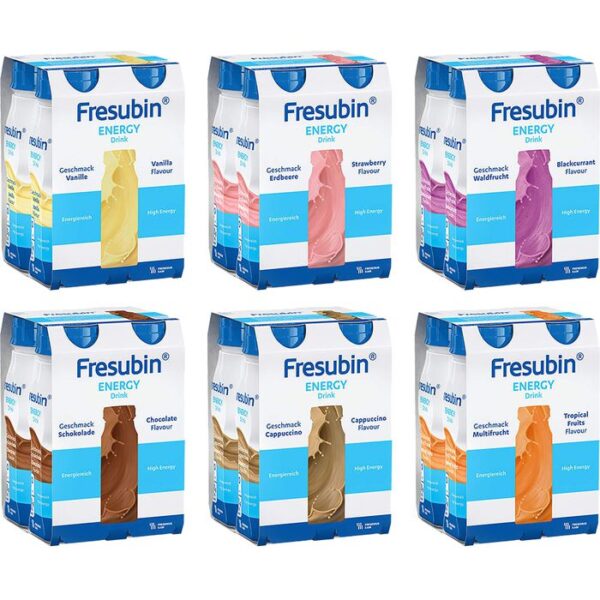 FRESUBIN ENERGY DRINK Mischkarton Trinkflasche 6000 ml