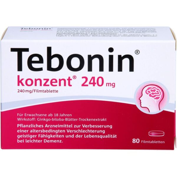 TEBONIN konzent 240 mg Filmtabletten 80 St.