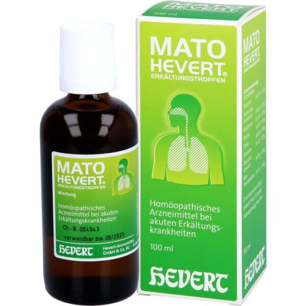 MATO Hevert Erkältungstropfen 100 ml