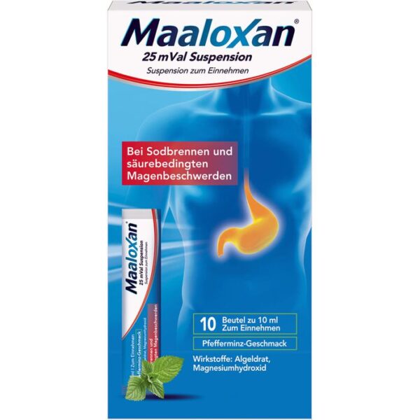 MAALOXAN 25 mVal Suspension 100 ml