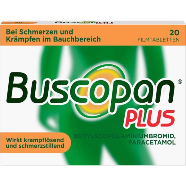 BUSCOPAN plus 10 mg/500 mg Filmtabletten 20 St.