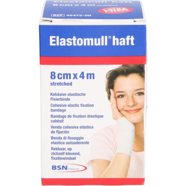 ELASTOMULL haft 8 cmx4 m Fixierbinde 1 St.