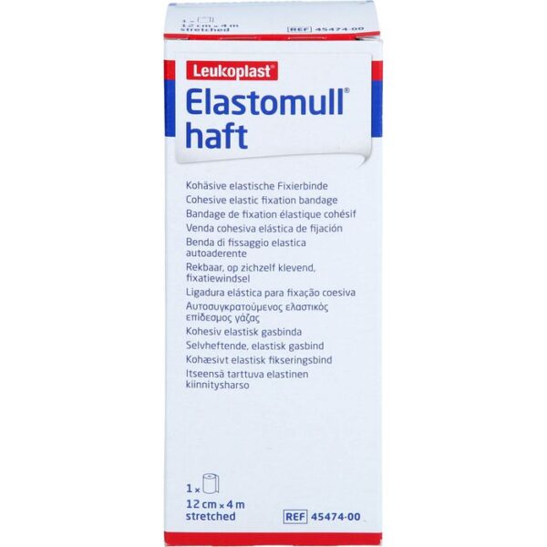 ELASTOMULL haft 12 cmx4 m Fixierbinde 1 St.