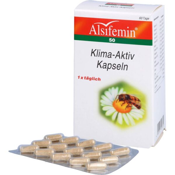 ALSIFEMIN 50 Klima-Aktiv m.Soja 1x1 Kapseln 60 St.