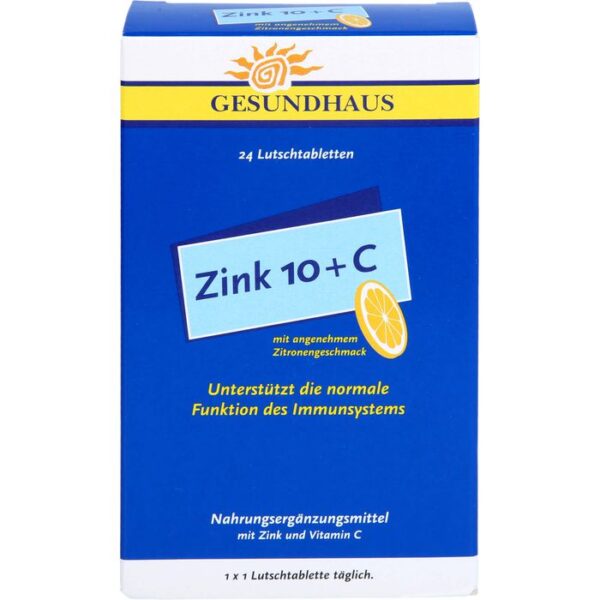 ZINK 10+C Lutschtabletten 24 St.